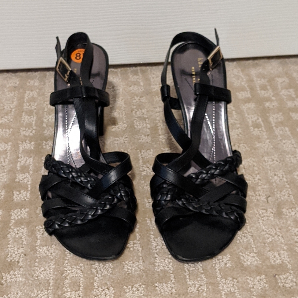 Kate Spade Block Heel Sandals 8.5